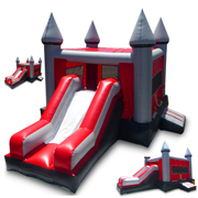 inflatable combo slide bouncer